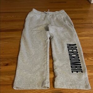 Abercrombie & Fitch Kids Light Gray Joggers